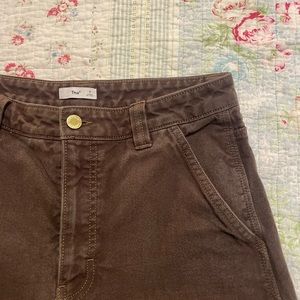 Aritzia TNA Brown Cargo Pants